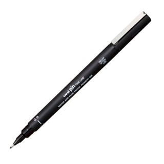 Caneta Nankin Uni Pin fine line 0.8 Preto Mitsubishi