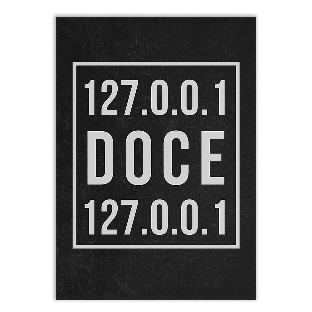 Placa Decorativa A4 Engraçada Programador Lar Doce Lar