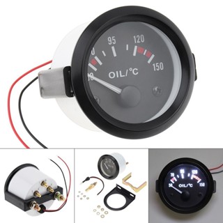Medidor Universal De Temperatura De Óleo Para Carros De 2 Polegadas 52mm 12V 50-150 Celsius LED Elétrico Com Sensor em Oferta na Shopee