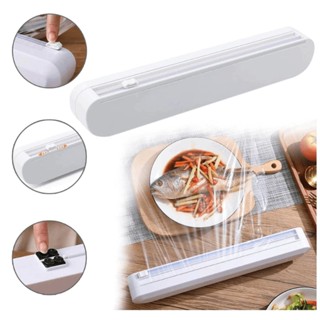 Cortador De Plástico De Papel Filme Alumínio Ajustável Dispenser Suporte Rápido e Eficaz em Oferta na Shopee