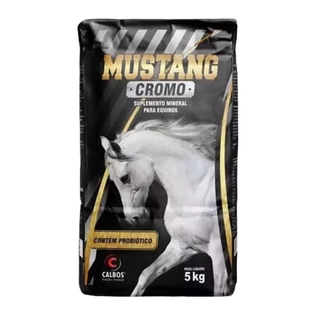 Sal Mineral Suplemento Vitaminas Mustang Éguas Potro Eq. 5kg