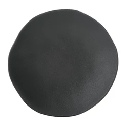 Porto Brasil Conjunto Com 6 Pratos Fundo Orgânico Preto Matte Ø 21,2Cm