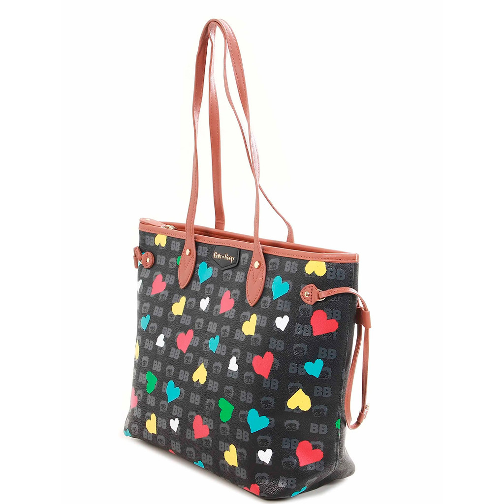 UP BOLSA TOTEBAG BP2906 VIRTUAL PRETO/COLORIDO em Oferta na Shopee