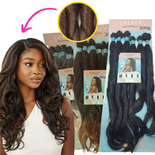 Cabelo Orgânico Cherey Cacheado Perla 300g 65cm Crochet Braid Promoção em Oferta na Shopee