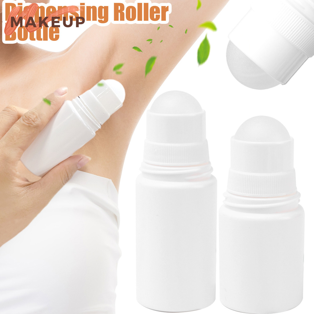 Reutilizável , À Prova De Vazamentos , Desodorante-Frasco De Rolo Recarregável Vazio De 1/3/5 Unidades-Recipientes Cosmé