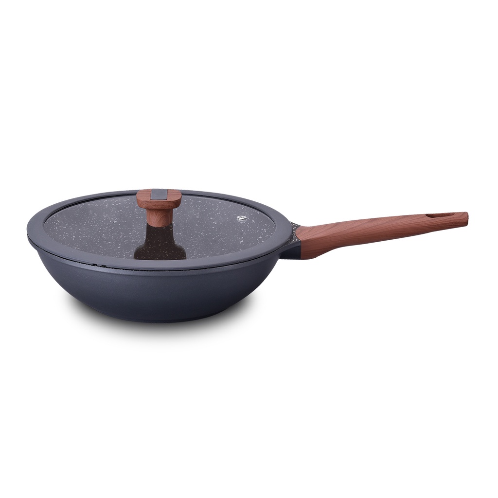 FRIGIDEIRA WOK LINHA TITANIUM MTA 30CM 5,3 LITROS