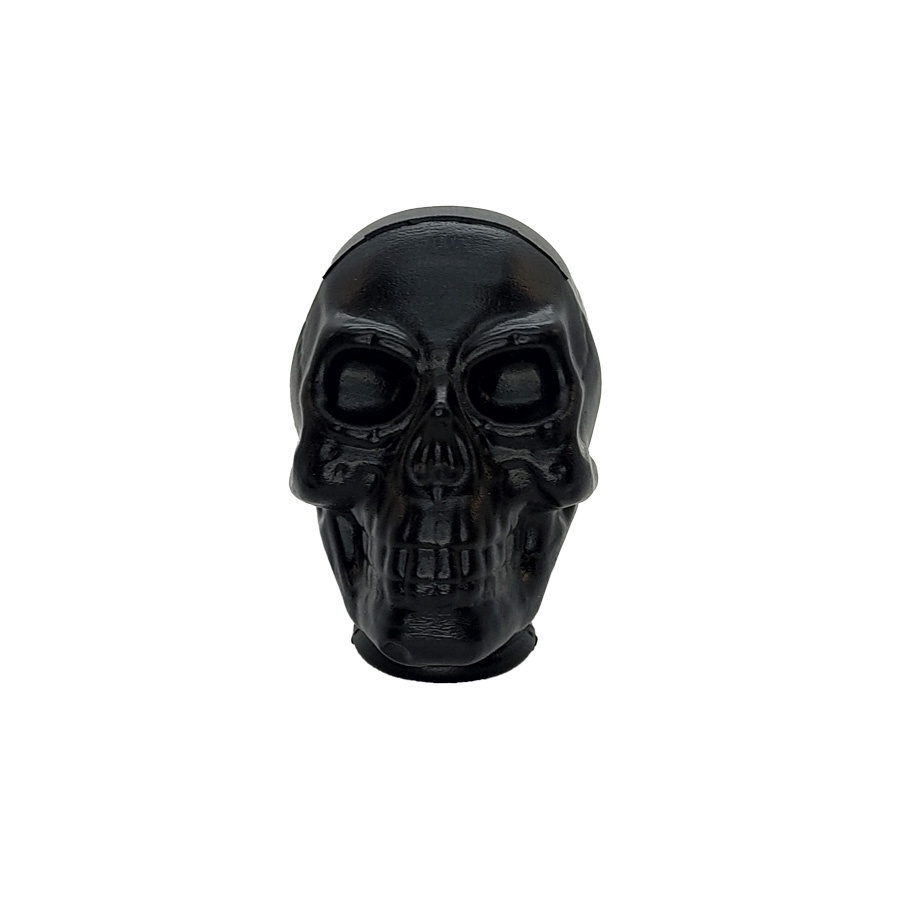 Enfeite Decorativo Halloween - Mini Caveira Preta - 1 unidade - Rizzo