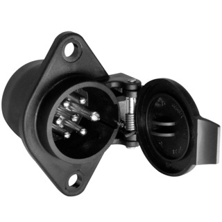 Tomada Elétrica 7 Polo Fêmea 24 Volts ENGATCAR 001313 em Oferta na Shopee