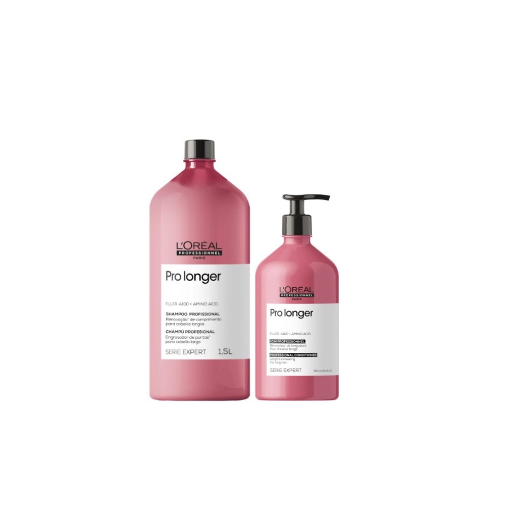Kit L´Oréal Pro Longer Shampoo 1,5L + Condicionador 750ml