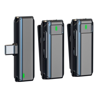 Microfone de Lapela Vimai V8-C-2 p/Dispositivos Usb-C Preto