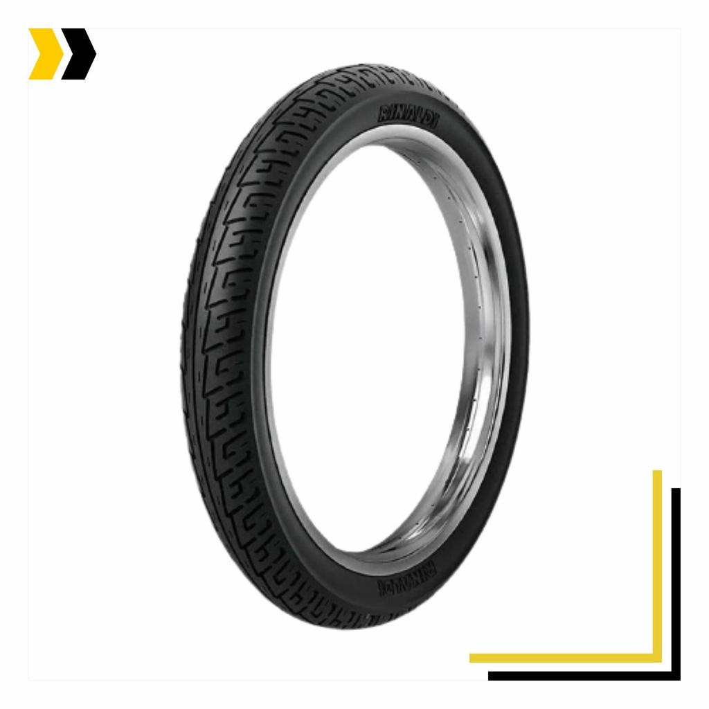 Pneu Dianteiro Honda Titan fan Cargo YBR Factor Rinaldi 275-18 BS32 Uso Com Câmara