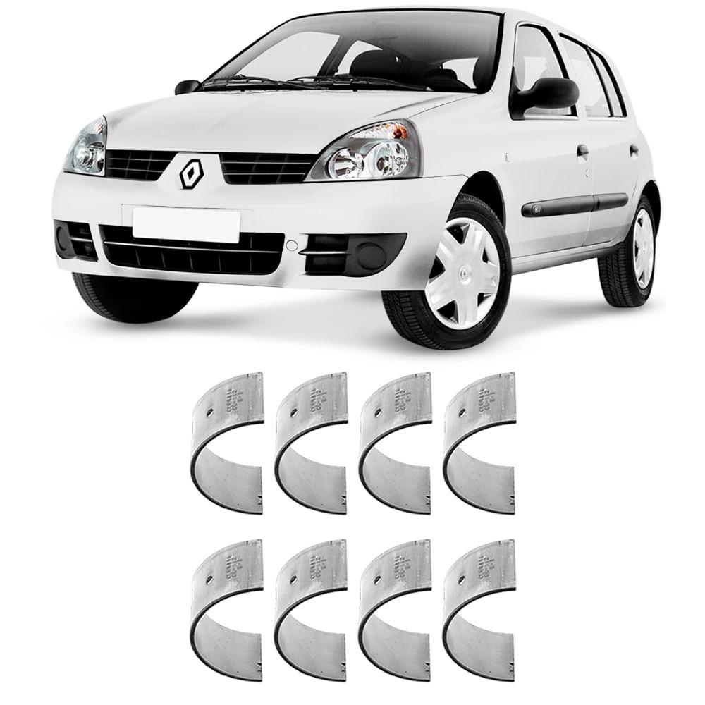 Bronzina Casquilho Biela STD Clio Logan Sandero Kangoo 1.0 16V 2002 a 2016 Metal Leve BB519 em Oferta na Shopee