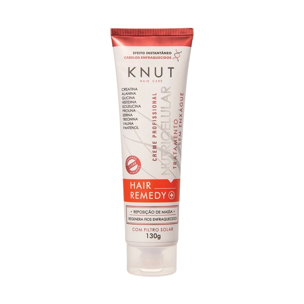 Creme Tratamento Capilar Hair Remedy NutriCelular Knut 130gr - Beauty