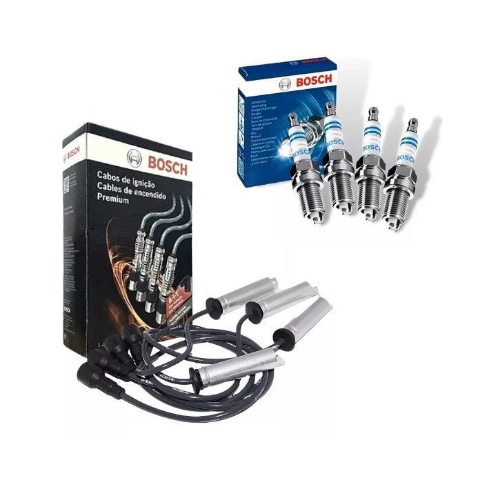 Kit Jogo Cabo De Vela + Vela Gm S10 Blazer 2.2 Efi 1995 Gas.