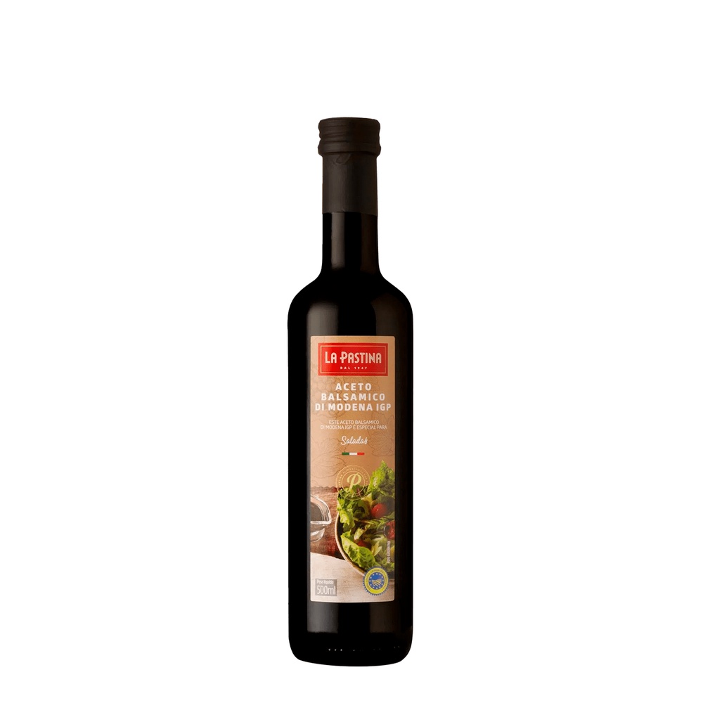VINAGRE BALSAMICO LA PASTINA PARA SALADAS 500ML em Oferta na Shopee