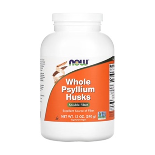 Cascas de Psyllium Now Foods Psyllium Husk Whole 340g em Oferta na Shopee