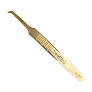 Pinça Nagaraku N-07 Extensão De Cílios, VOLUME, ISOLAMENTO LINHA GOLD PROFISSIONAL em Oferta na Shopee