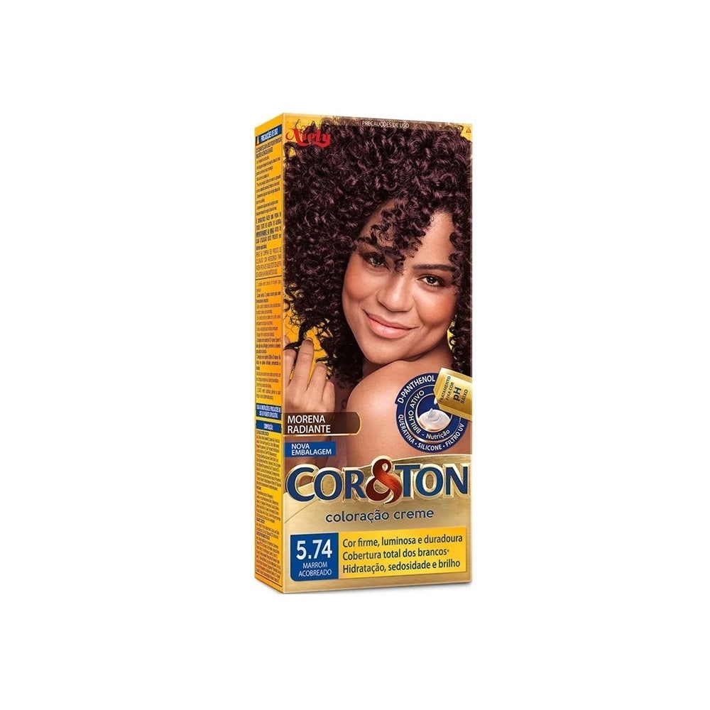 Tintura Cor & Ton 5.74 Marrom Acobreado - Beauty