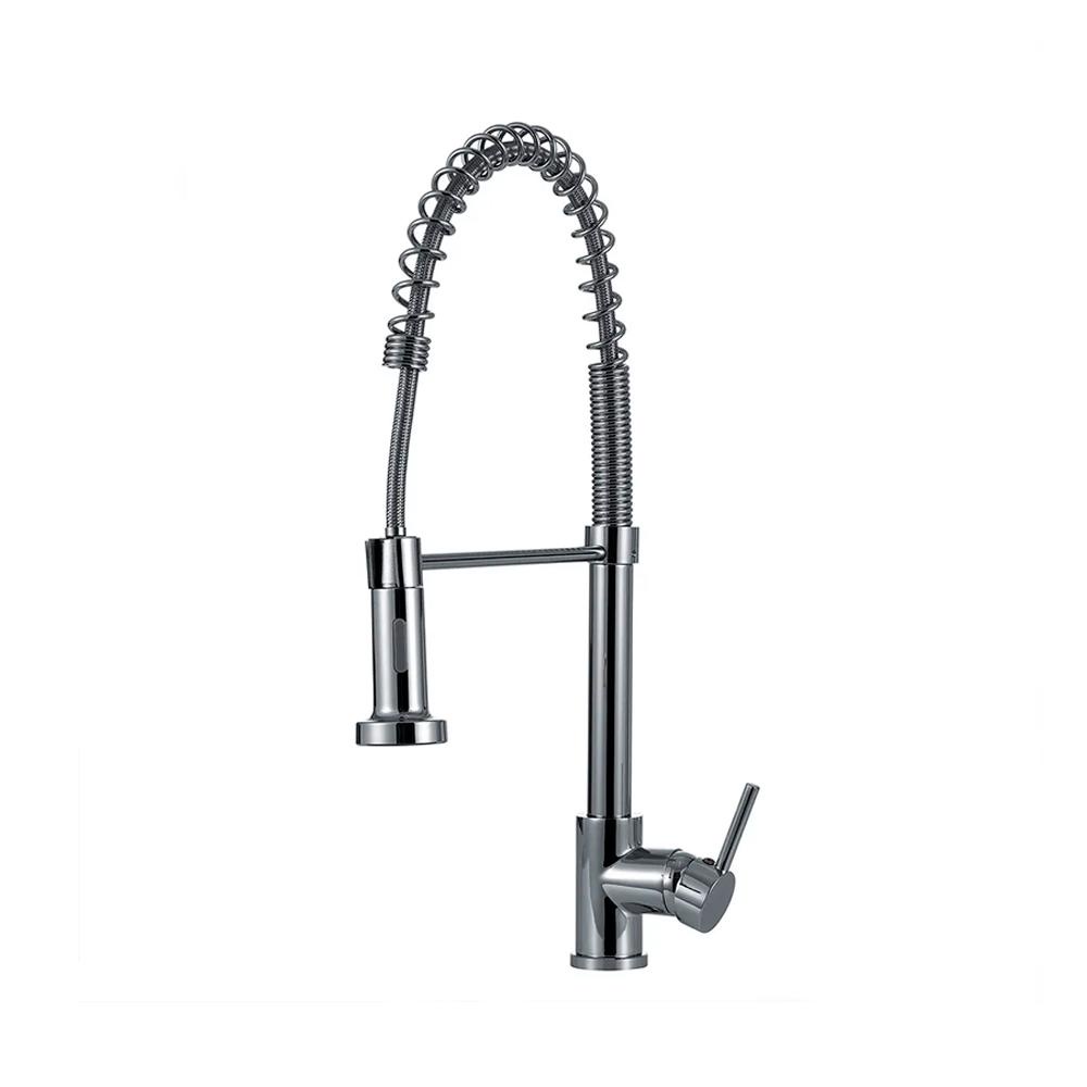 Torneira Para Cozinha Gourmet Misturador Monocomando Envira Pingoo - Prata - Home & Living