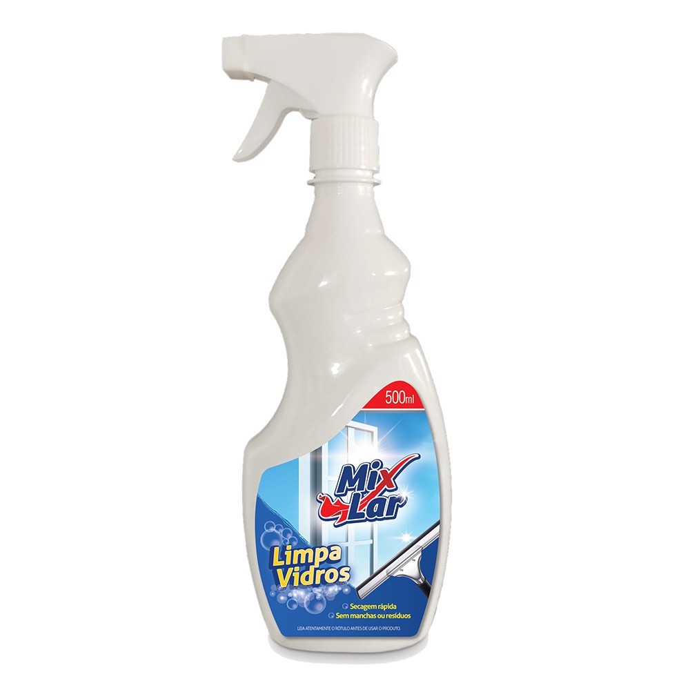 Limpa Vidros e Espelhos Mix Lar - 500mL