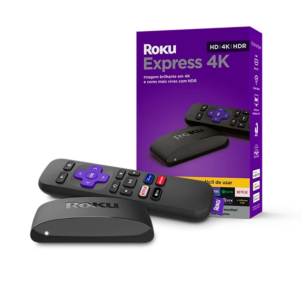 Roku Express 4K Streaming Player HDMI - Home Appliances