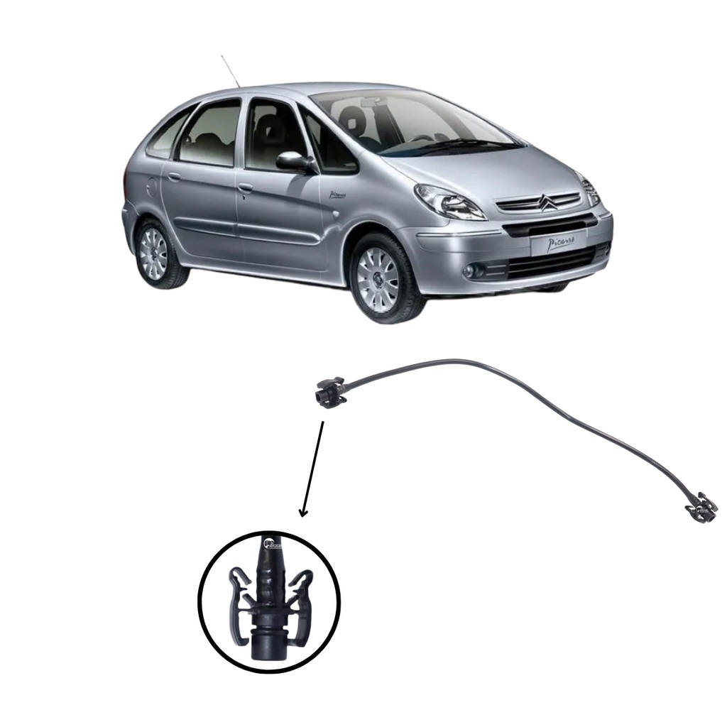 Mangueira Reto Retorno Radiador Picasso Motor 1.6 e 2.0 16v