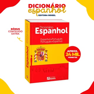 Mini Dicionário Espanhol-Português Pequeno Livro de Bolso em Oferta na Shopee