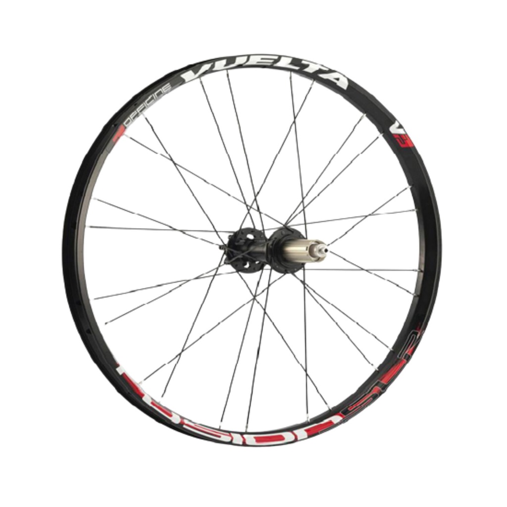 Roda Montada Aro 26 Fusion SLR Preta Vuelta Novo