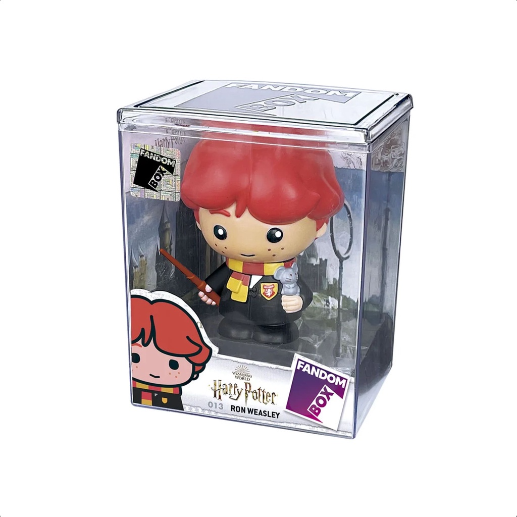 Fandom Box Ron Weasley Boneco Colecionável 11 cm Harry Potter Material Vinil Atóxico - Líder Brinquedos 3258 em Oferta na Shopee