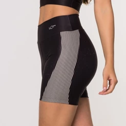 Short Fitness Graphic Estampada Feminina para Academia Suplex