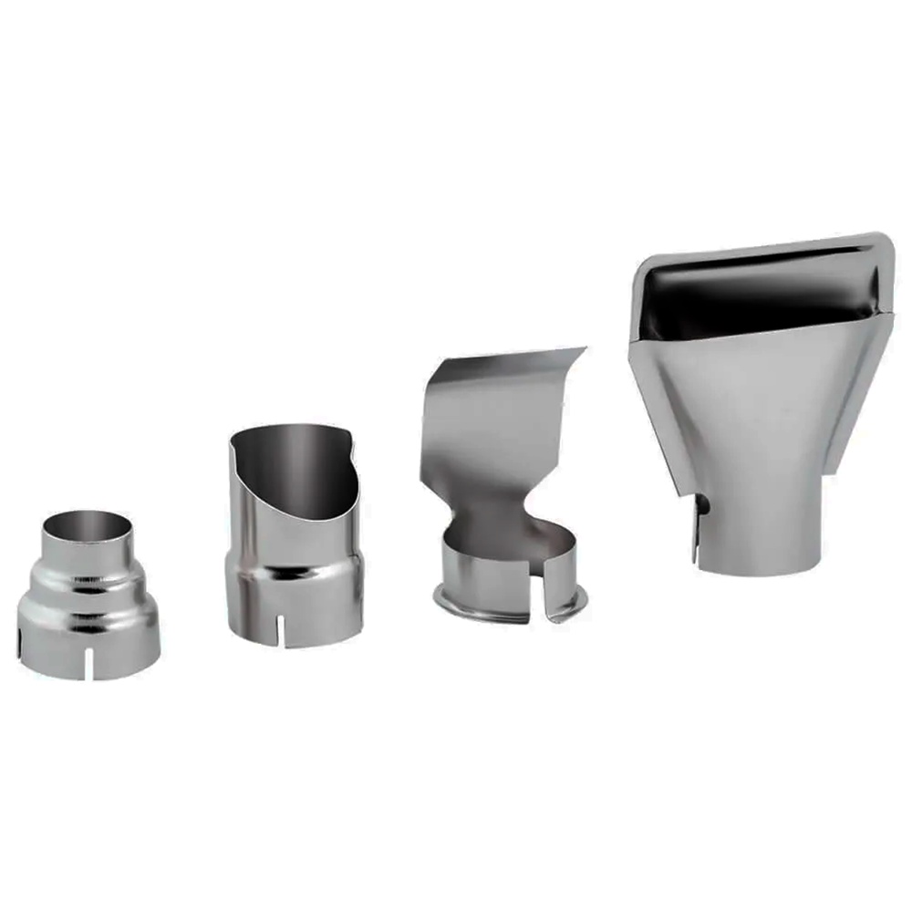 Kit Jogo Bico Para Soprador Térmico Direcionável Com 4 Peças Uso Profissional - Home & Living