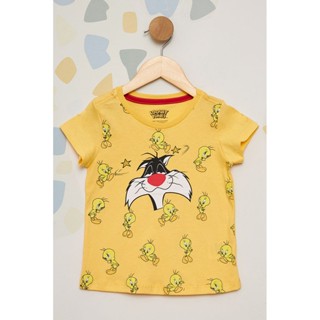 Camiseta Infantil Feminina Piu Piu e Frajola