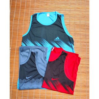 Kit 3 Regatas Masculinas de Treino em Malha Esportiva