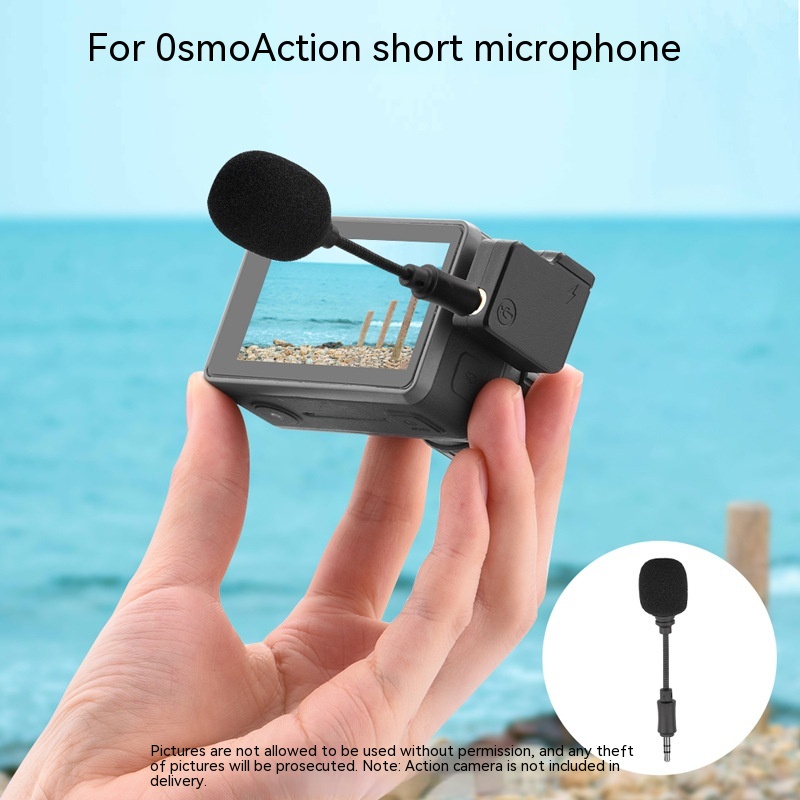 Adequado para DJI OSMO POCKET 2 Microfone ACTION Radio Condensador de gravação Equipamento de gravação ao vivo Amplificador