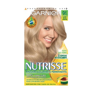 Tintura Creme Nutrisse Garnier Louro Sol da Liberdade 91 Kit