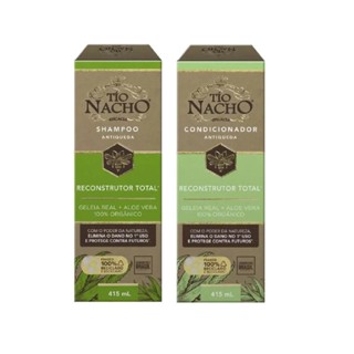 Tio Nacho Reconstrutor Total Kit Shampoo Condicionador 415ml