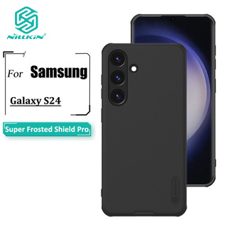 Capa Nillkin Super Frosted Shield Pro Para Samsung Galaxy S24 Telefone TPU Ultra Fina Mate + PC Anti-Impressão Digital Traseira À Prova De Choque em Oferta na Shopee