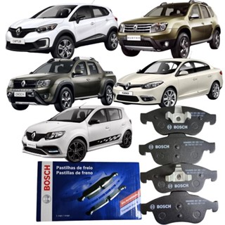 Pastilha Freio Dianteiro Captur Duster Fluence Sandero 2.0 16v Bosch em Oferta na Shopee