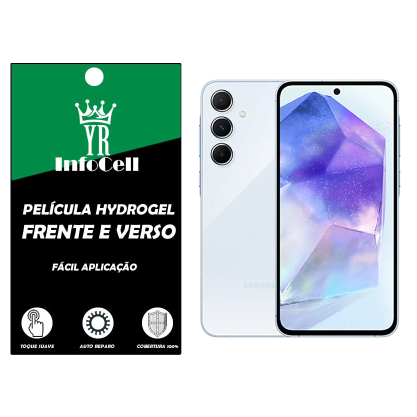 Película Hydrogel HD Frente e Verso Para Galaxy M35 5G
