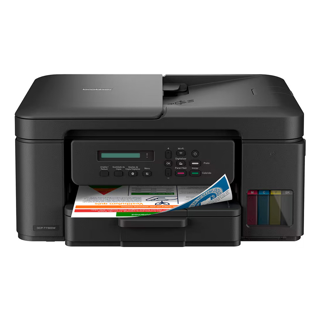 Impressora Multifuncional Brother DCP-T730DW Tank Bivolt A4 Wi-Fi USB Bivolt em Oferta na Shopee