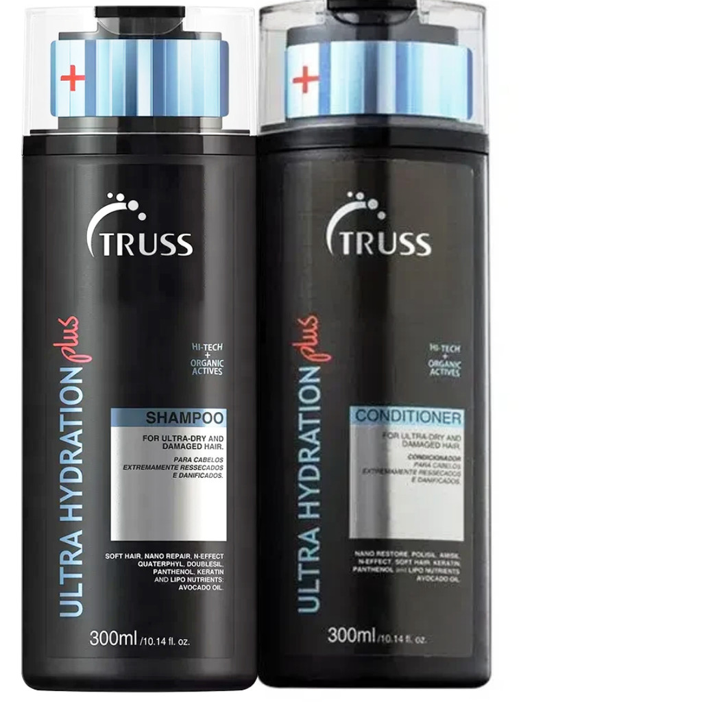 Truss Ultra Hydration Plus Shampoo e Condicionador 300ml + Net Mask 550g