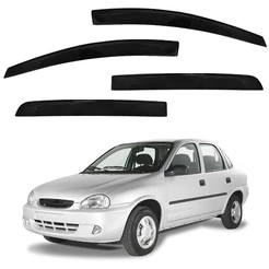 Calha De Chuva Corsa Sedan Hatch 4 Portas 2002 2003 Á 2006