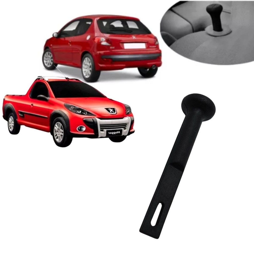 Pino puxador  alça encosto de banco Peugeot 206/207/Hoggar