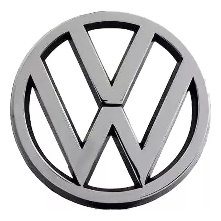 Emblema Letreiro W Grade Cromado Brasilia/gol/passat/voyage