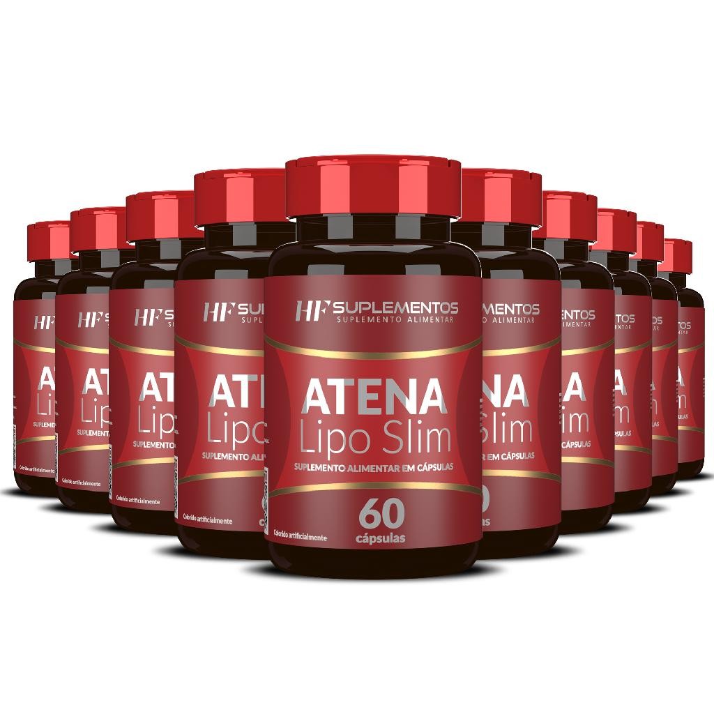10X ATENA LIPO SLIM HF SUPLEMENTOS 60CAPS