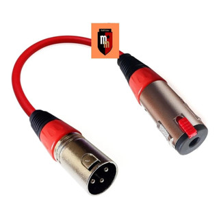 Cabo Adaptador Xlr Macho P10 Femea C/trava Dupla-blindagem Balanceado em Oferta na Shopee