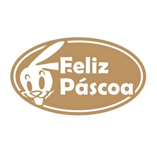 Etiqueta Adesiva - Páscoa Ouro - 3cm - 100 unidades - Rizzo em Oferta na Shopee