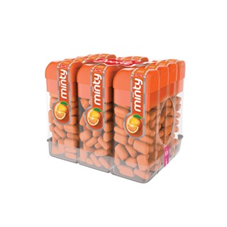 Caixa Pastilha Mini Minty Laranja Docile 12ptX14g