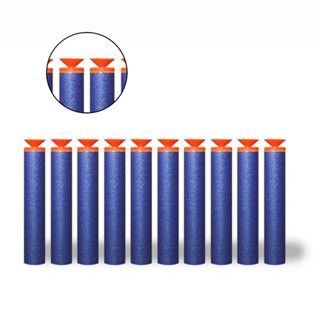 Dardos Kit Refil Cola no Vidro Ventosa Munição Nerf Azul com 20 Unidades.