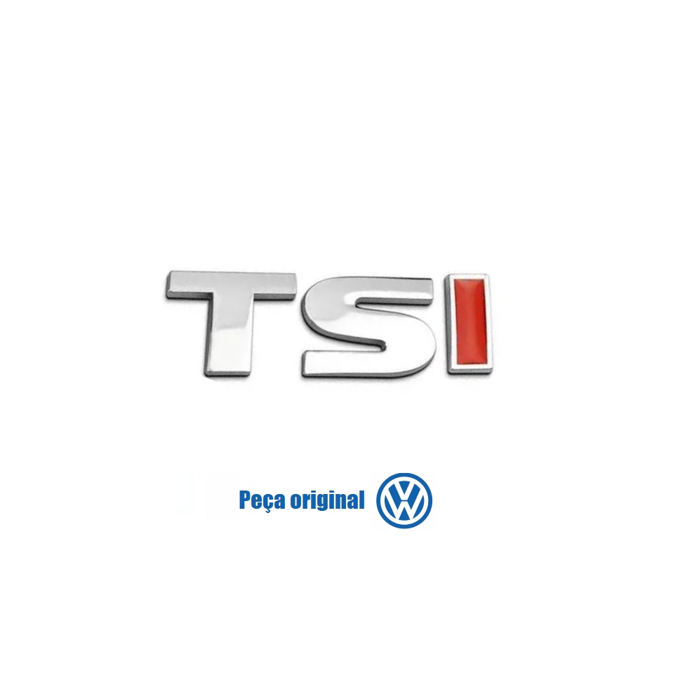 EMBLEMA TSI VIRTUS POLO JETTA UP ORIGINAL VW 1K9853675BGQF